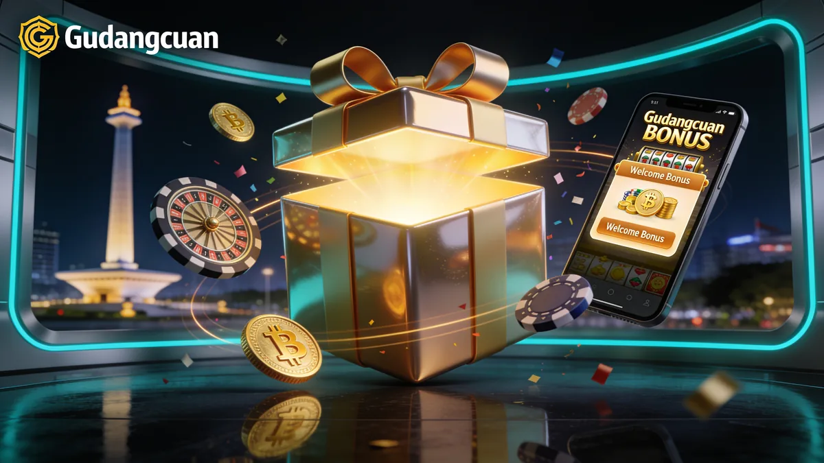 gudangcuan di Indonesia — Bonus Selamat Datang Gudangcuan