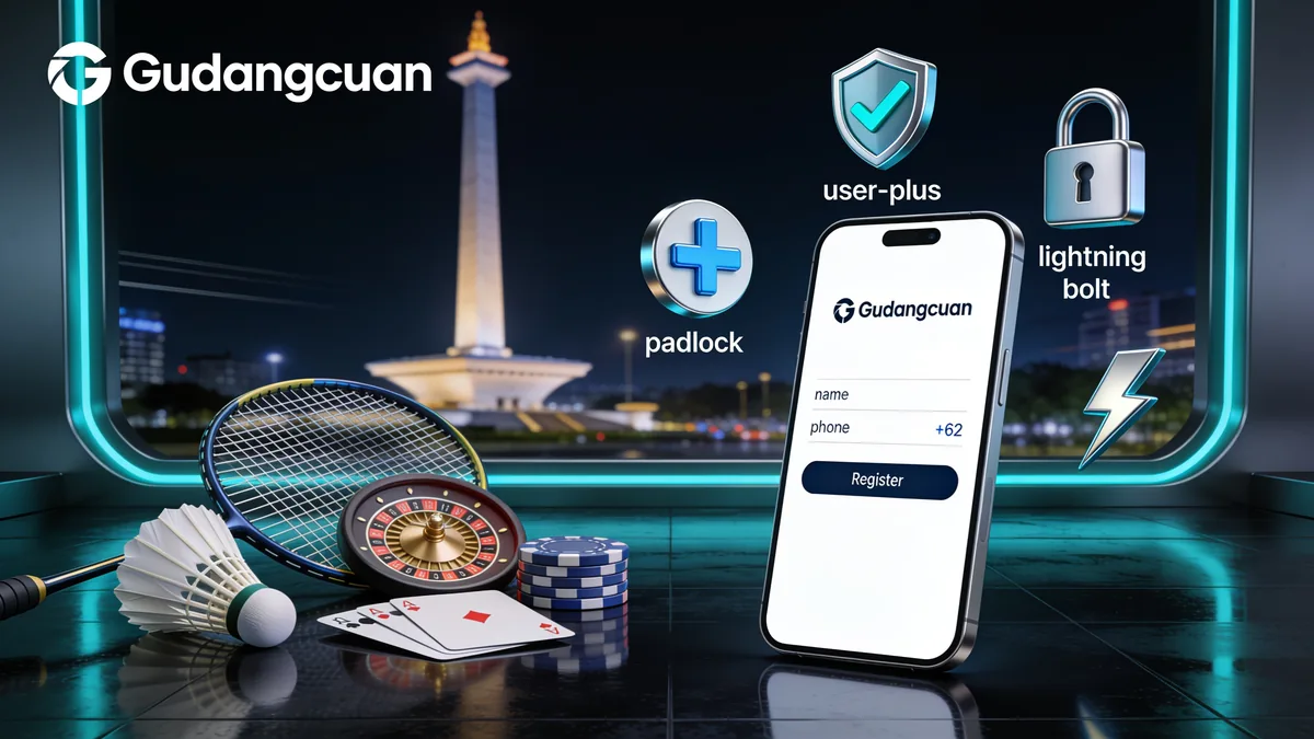 Cara Mendaftar Akun di Gudangcuan — gudangcuan di Indonesia